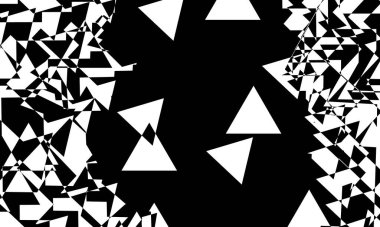 Beyaz zemin üzerinde operasyon sanatı biçiminde düzensiz bir yüzeye sahip orijinal desen