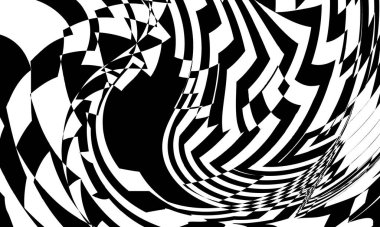 Operasyon sanatının tasarımı için duvar kağıdı modern ve yaratıcı.