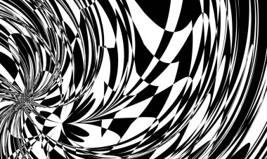 optik illüzyon optik sanat tarzında modern desenler