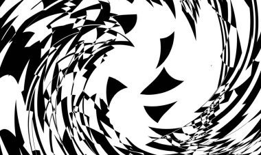 Tasarım için şık siyah beyaz duvar kağıdı