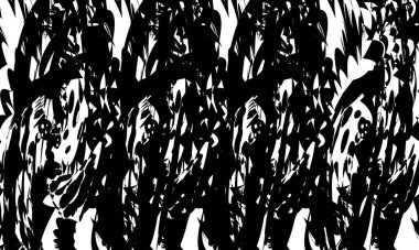 Operasyon sanatı tarzında tek renkli duvar kâğıdı. Fantastik desen.