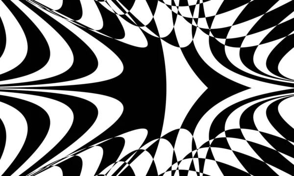 现代设计未来派纹理的黑白盖层 — 图库矢量图片
