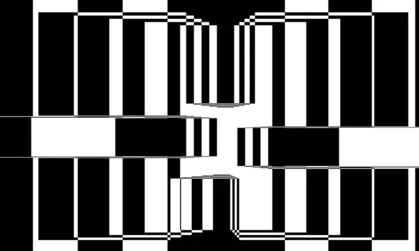 Extraordinario Patrón Negro Estilo Art Sobre Fondo Blanco Concepto Diseño — Archivo Imágenes Vectoriales