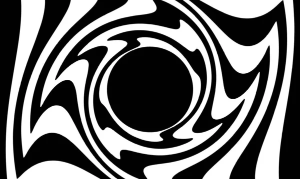 Geheimnisvolle Und Mystische Schwarze Muster Monochrome Tapete Für Design — Stockvektor