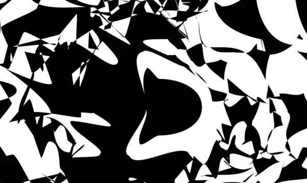 魅惑的なオープンアートオリジナルブラックパターン — ストックベクタ