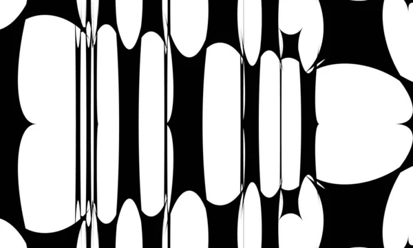 Mysterieus Zwart Patroon Mystieke Monochrome Behang Stijl Van Art — Stockvector