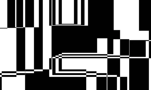 Mystérieux Motif Noir Texture Envoûtante Avec Illusion Optique — Image vectorielle