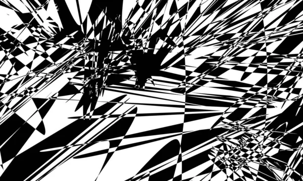 Negro Patrones Originales Estilo Art Abstracción Fascinante — Vector de stock