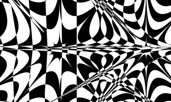 Dynamische Schwarze Muster Stil Der Art Einzigartig Und Schön — Stockvektor