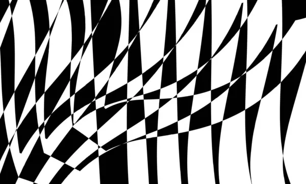 Motif Noir Dans Style Art Sur Fond Blanc — Image vectorielle