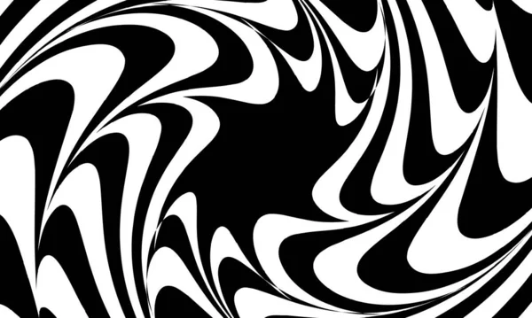 Mysterious Twist Pattern Monochrome Wallpaper Halloween — Stock Vector