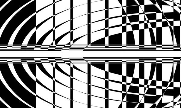 Charmante Illusion Optique Motif Original Pour Design Moderne — Image vectorielle