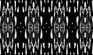 Fütürist siyah desenli muhteşem optik illüzyon