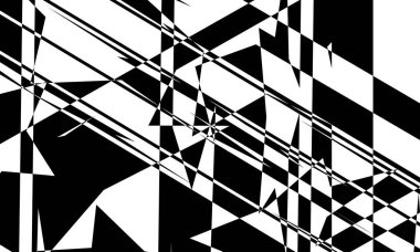 Tasarım için beyaz zemin üzerinde siyah desen modern mistik duvar kağıdı