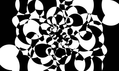 Operasyon sanatı tarzında mistik tek renkli duvar kâğıdı.