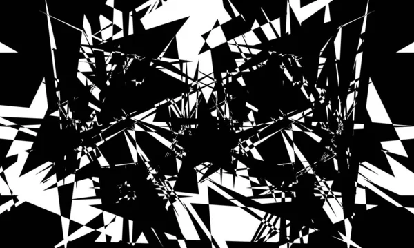 具有光学错觉的原始设计用的黑色操作艺术风格 — 图库矢量图片