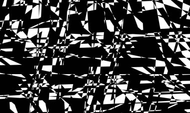 Modern operasyon sanatını optik illüzyonla kaplamak için yaratıcı desen