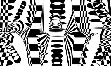 Büyülü Sert Yüzey Optik İllüzyonu