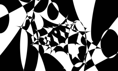 Operasyon sanatı tarzında siyah desenler büyüleyici duvar kağıtları