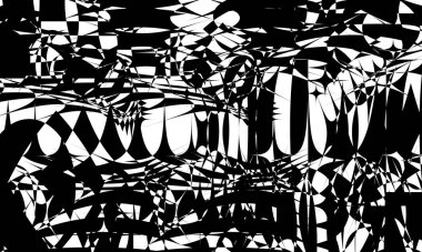 Orijinal optik illüzyon yaratıcı desenler Siyah beyaz üzerine