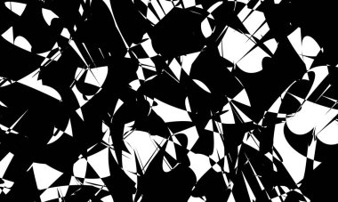 Beyaz arka planda sanatsal siyah desen orijinal ve modern