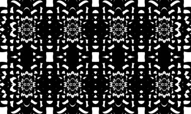 Modern op-art tarzı kapaklar için siyah ve beyaz dokular