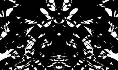 beyaz arkaplanda siyah huni deseni tasarım için yaratıcı duvar kağıdı