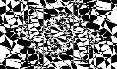 Operasyon sanatı siyah desenleri biçiminde soyut arkaplan