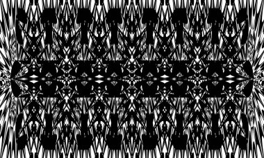 Gizemli siyah desenli mistik tek renkli duvar kağıdı