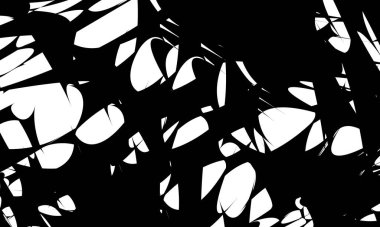 Mistik ve dalgalı desen beyaz arka planda optik bir illüzyon yaratır.