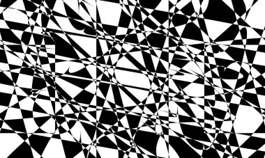 Orijinal optik illüzyon yaratıcı desenler Siyah beyaz üzerine