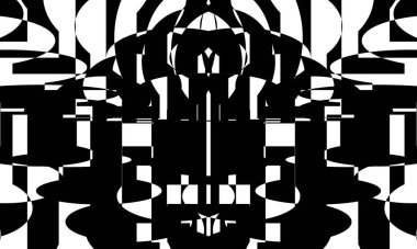 op sanat stili yaratıcı tasarım konseptinde modern siyah desenler