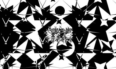 tasarım için modern siyah desenli duvar kağıdı