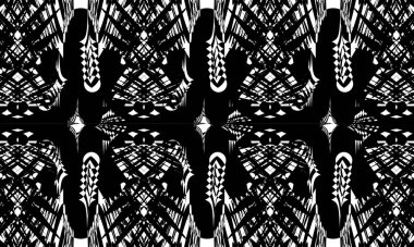 Modern tasarım için siyah beyaz duvar kağıdı