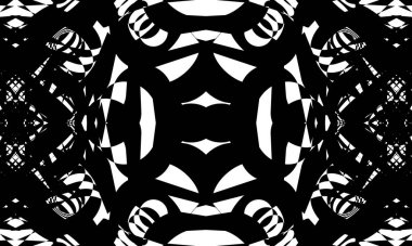 Cadılar bayramı monokrom duvar kağıdı için siyah mistik desen