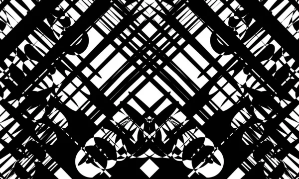 siyah soyut desenler ve optik illüzyon. Tasarım için orijinal duvar kağıdı.