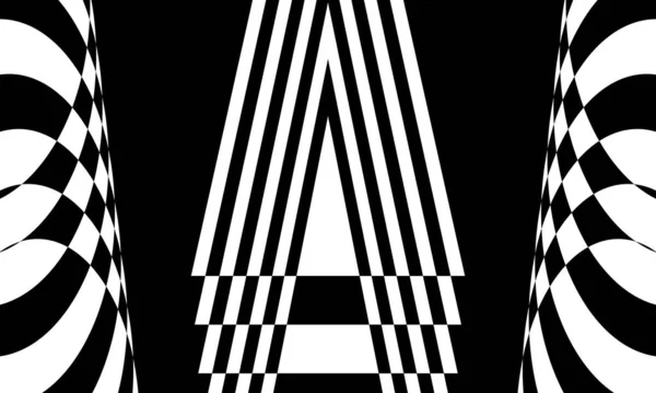 Abstraits Mystérieux Motifs Noirs Sur Fond Blanc Concept Halloween — Image vectorielle
