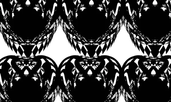 Fantastiques Motifs Art Noir Pour Design Moderne — Image vectorielle