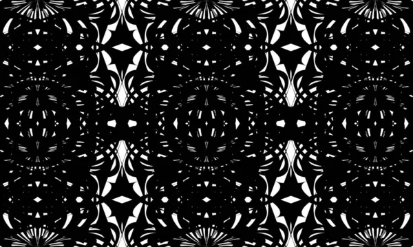 白色背景上的黑色抽象图案 — 图库矢量图片