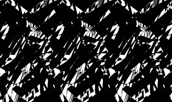 Abstracto Negro Patrones Textura Arte Estilo — Vector de stock