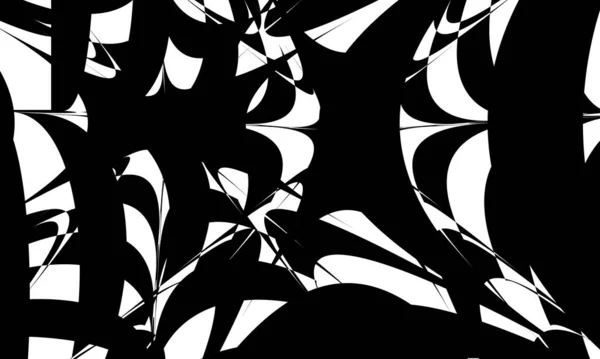 Μυστηριώδεις Αποκριές Ταπετσαρία Μαύρο Γοητευτικό Μοτίβο — Διανυσματικό Αρχείο