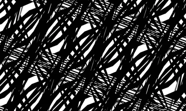Abstraktes Schwarzes Muster Das Die Illusion Einer Ungleichmäßigen Oberfläche Vermittelt — Stockvektor