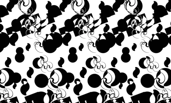 Modern tasarım için siyah ve beyaz soyut arkaplan