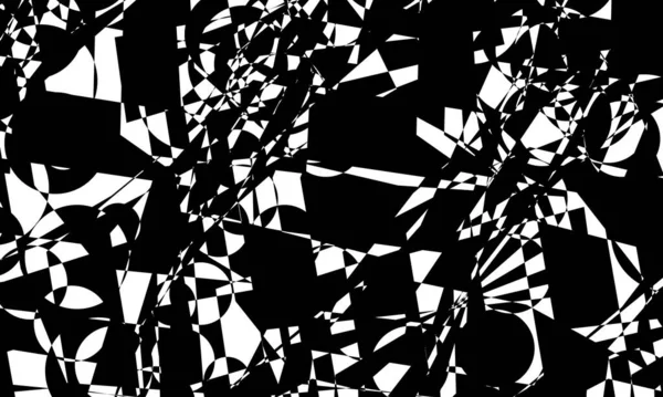 Сучасні Шпалери Стилі Art Чорний Візерунок — стоковий вектор
