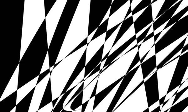 Motif Mystique Noir Hypnotisant Illusion Optique — Image vectorielle