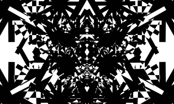 Schwarz Weißer Abstrakter Hintergrund Für Modernes Und Künstlerisches Design — Stockvektor
