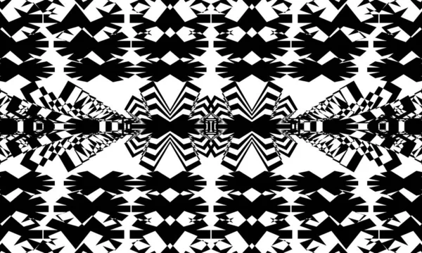 Beyaz arka plan modern tasarım üzerinde operasyon sanatı tarzında siyah soyut desen