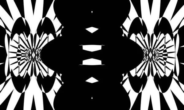 Original Schwarze Muster Auf Weißem Hintergrund Für Monochromen Einband — Stockvektor