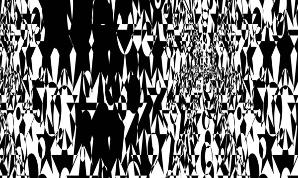 optik illüzyondaki siyah desen büyüleyici