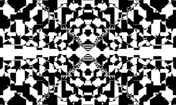 Operasyon sanatının modern tasarımında siyah ve beyaz dokusu